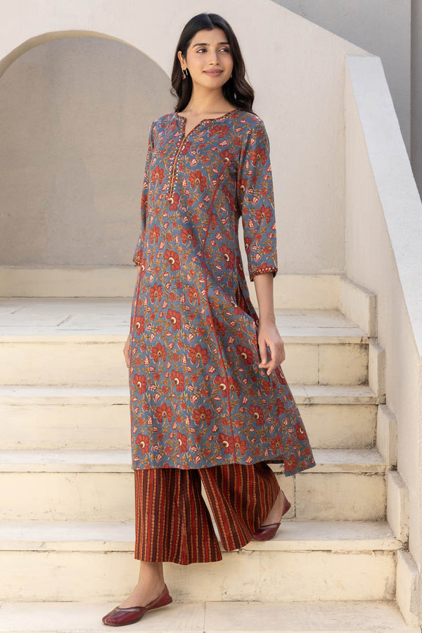 Roma Fine Twill Kurta