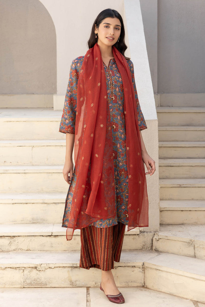 Roma Fine Twill Kurta