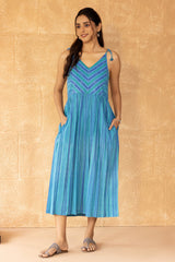 Blues Stripes Sundress