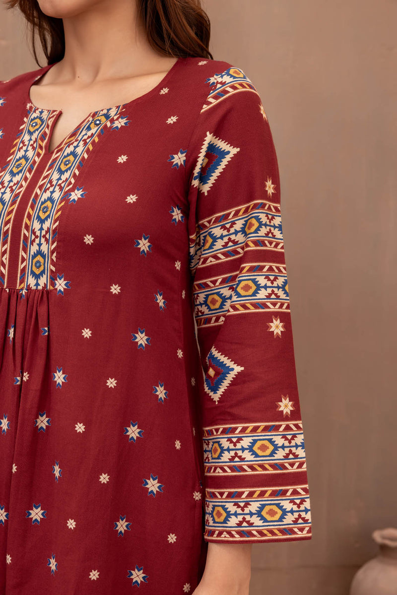 Kiva Kilim Fine Twill Kurta