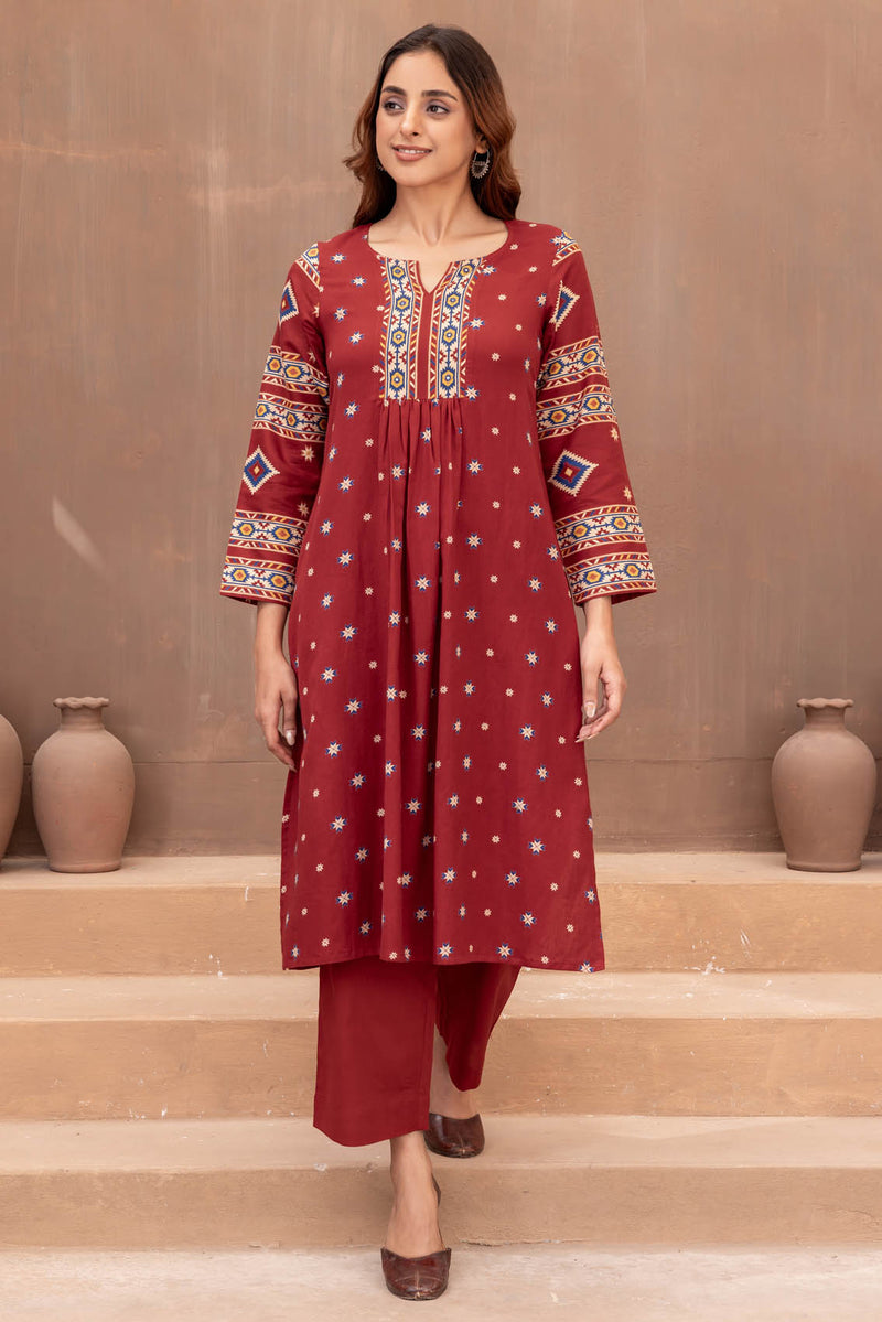 Kiva Kilim Fine Twill Kurta