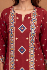 Elysian Kilim Fine Twill Kurta