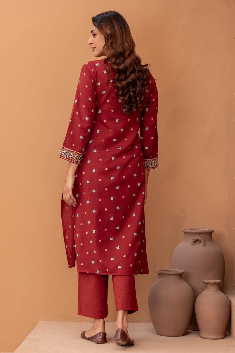 Elysian Kilim Fine Twill Kurta