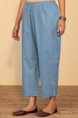 Relaxed Blue Trousers