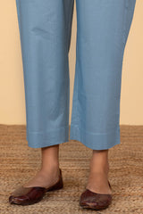 Relaxed Blue Trousers