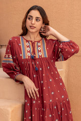 Boho Kilim Cotton Dress