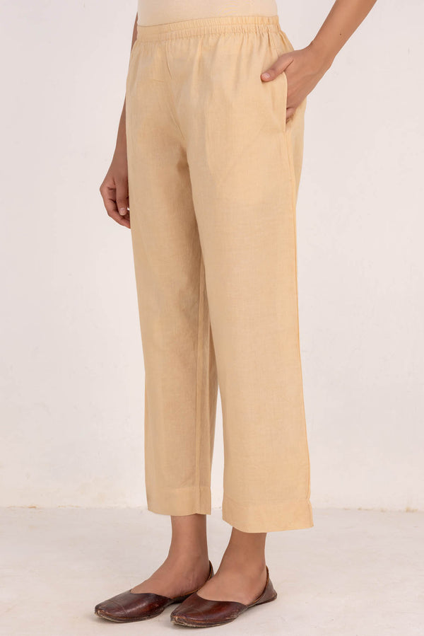 Cream Cambric Trousers