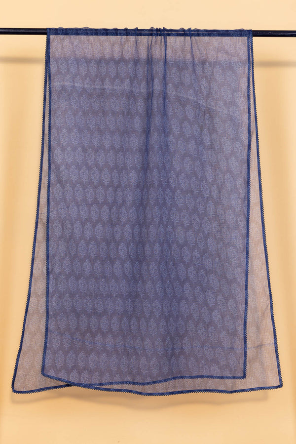 Blue Boota Doria Dupatta