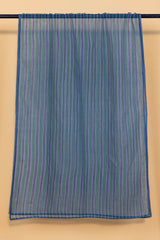 Blue Striped Doria Dupatta