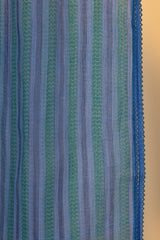 Blue Striped Doria Dupatta