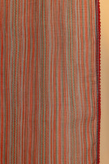 Red Striped Doria Dupatta