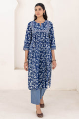 Nila Phool Kurta