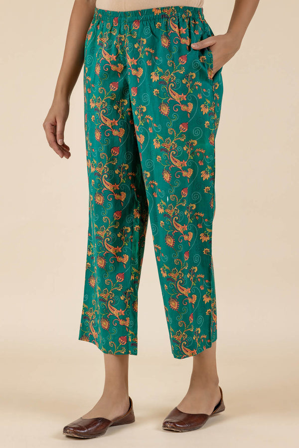 Paisley Printed Trousers