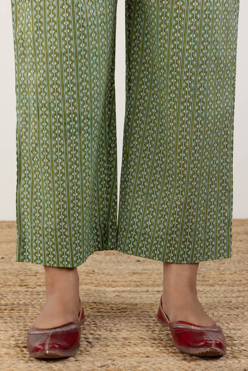 Zigzag Relaxed Trousers