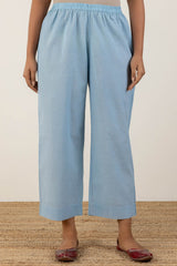 Aasmani Relaxed Trousers