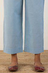 Aasmani Relaxed Trousers