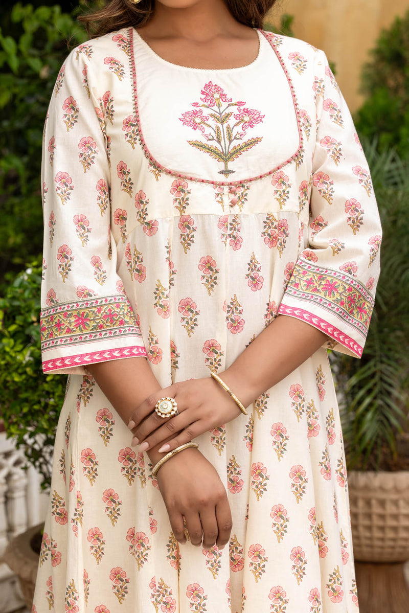 Nargis Cotton Kurta