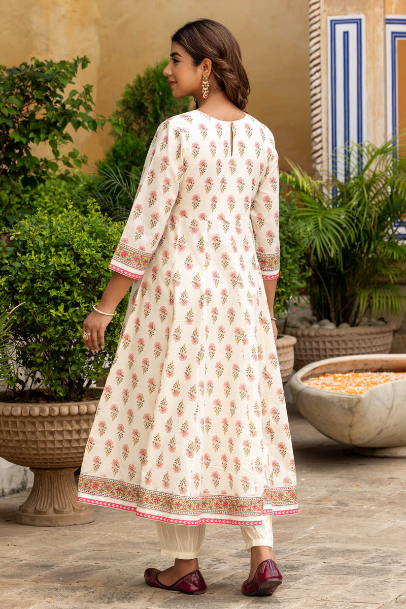 Nargis Cotton Kurta