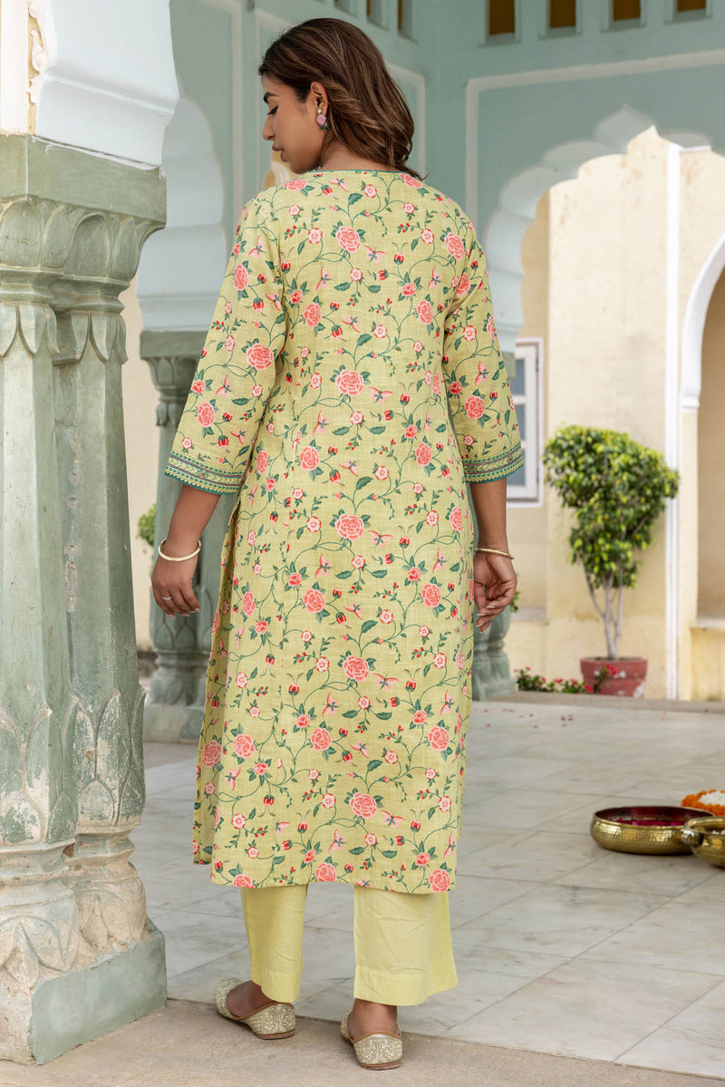 Rangrez Phool Kurta