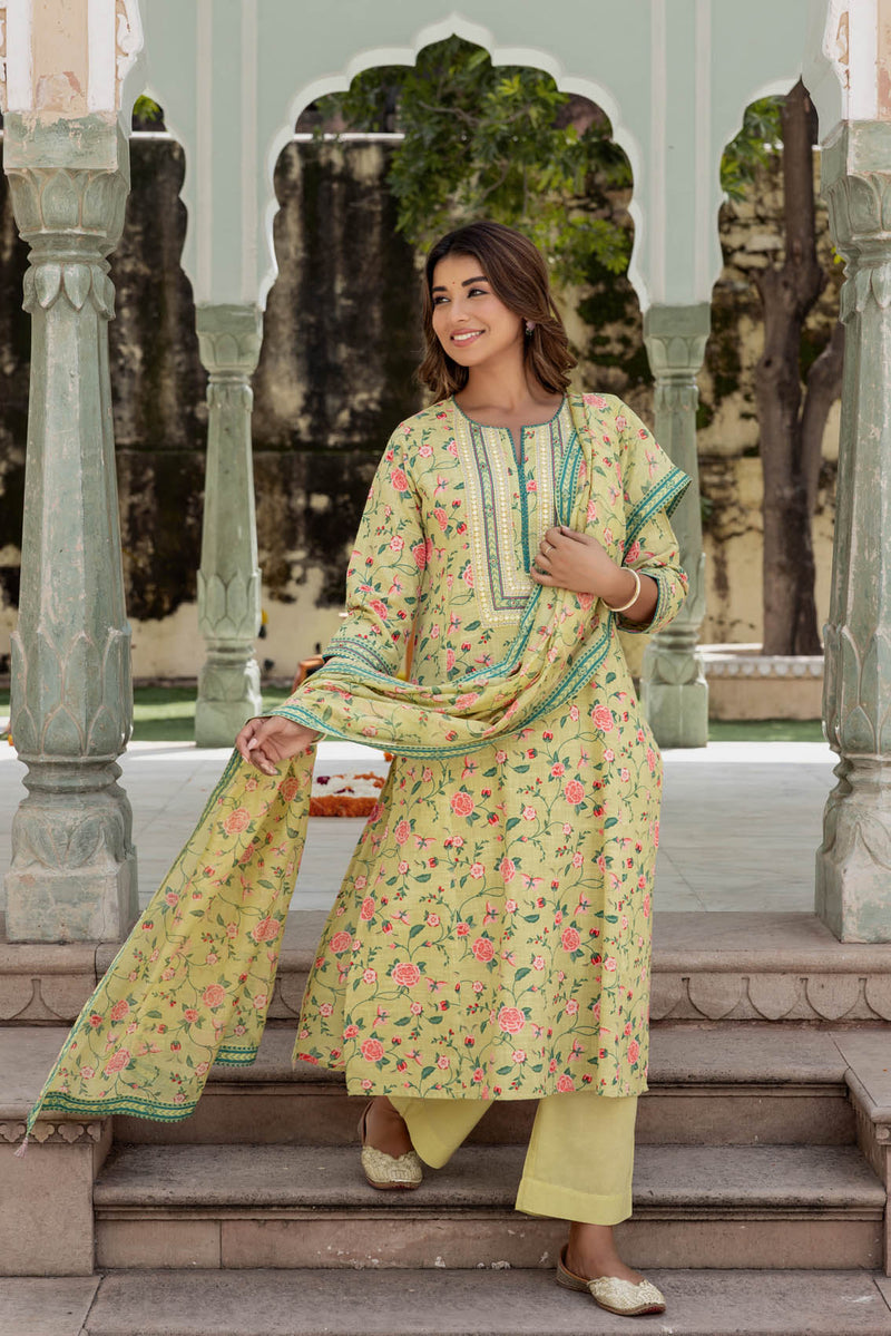 Rangrez Phool Kurta