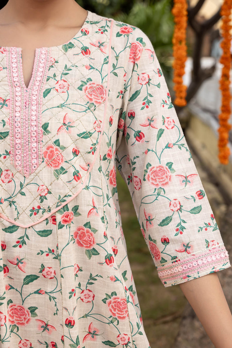 Pankhuri Kurta
