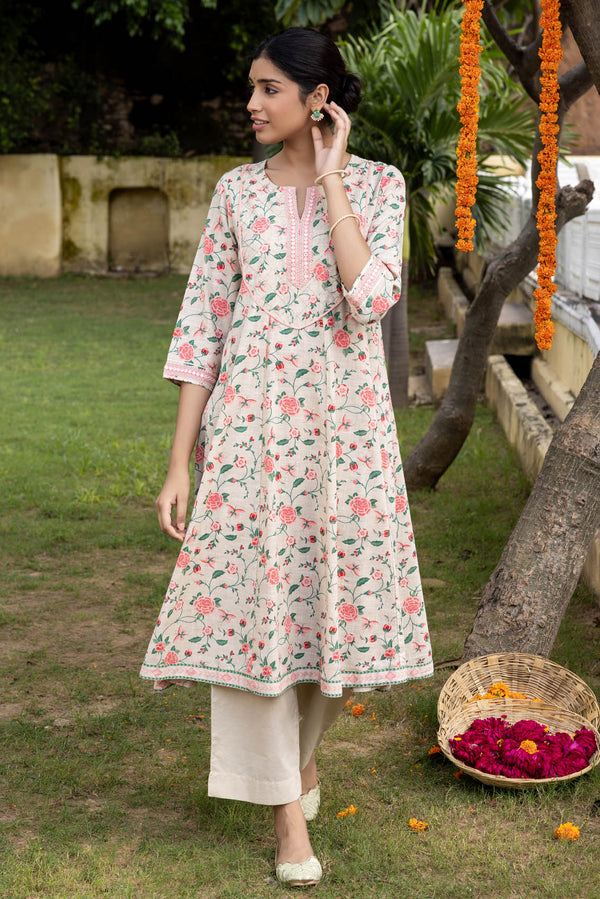 Pankhuri Kurta
