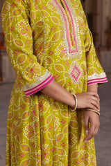 Sunehri Ambadal Kurta