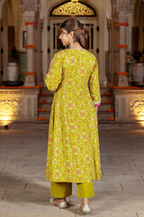 Sunehri Ambadal Kurta