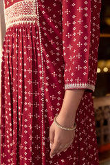 Kumkum Bandhej Kurta