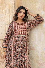 Bagru Vriti Kurta