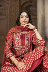 Bagru Buti Kurta