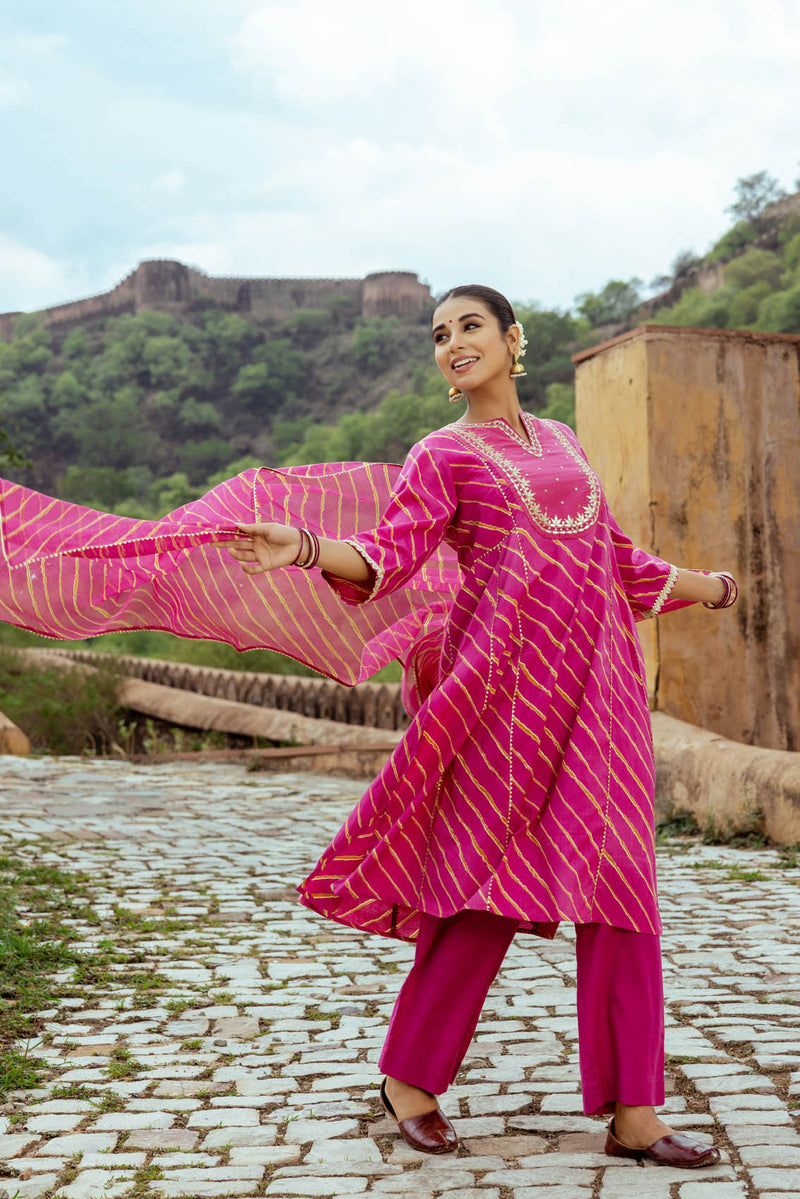 Gul Lehariya Kurta