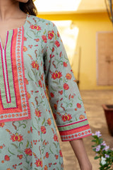Agate Floral Kurta