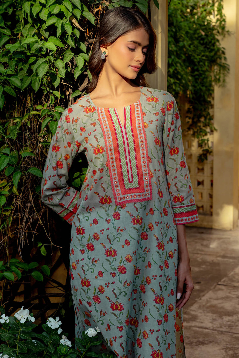 Agate Floral Kurta