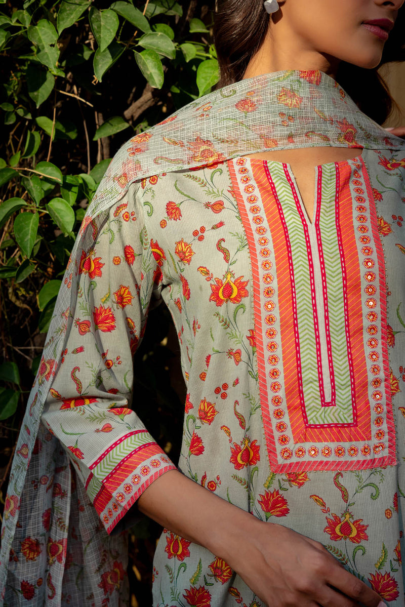 Agate Floral Kurta