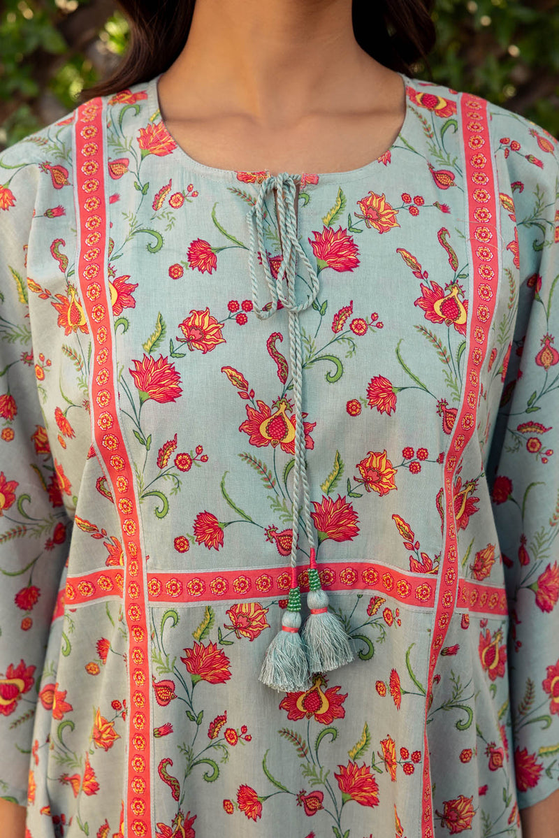 Agate Floral Kaftan