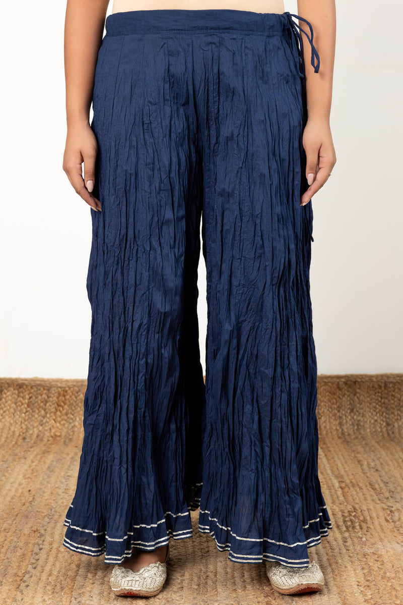 Navy Blue Sharara