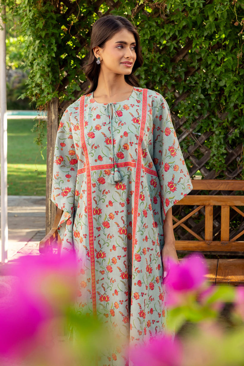Agate Floral Kaftan
