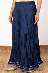 Navy Blue Sharara