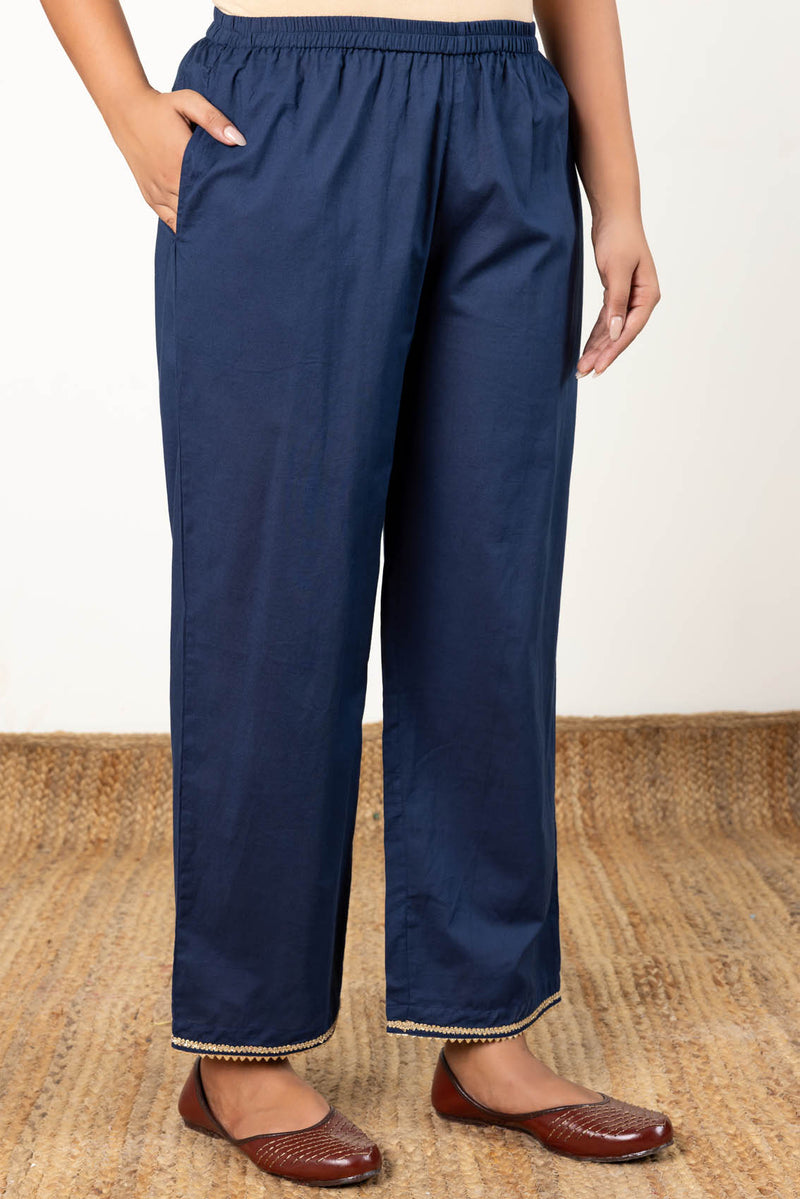 Navy Blue Trousers