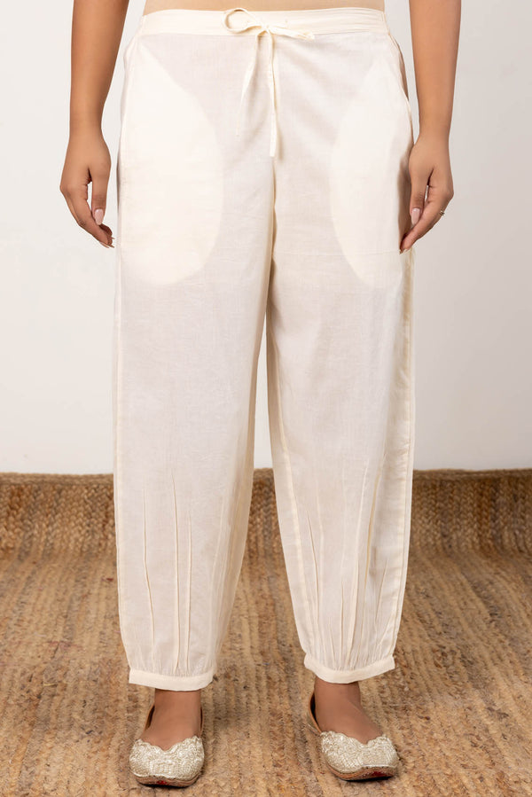 Cream Afghani Trousers