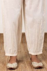 Cream Afghani Trousers