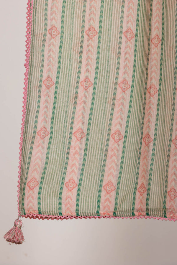 Border Gulab Bagh Dupatta