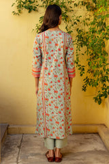 Agate Yoke Kurta
