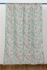 Blue Gulab Bagh Dupatta