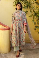 Agate Yoke Kurta