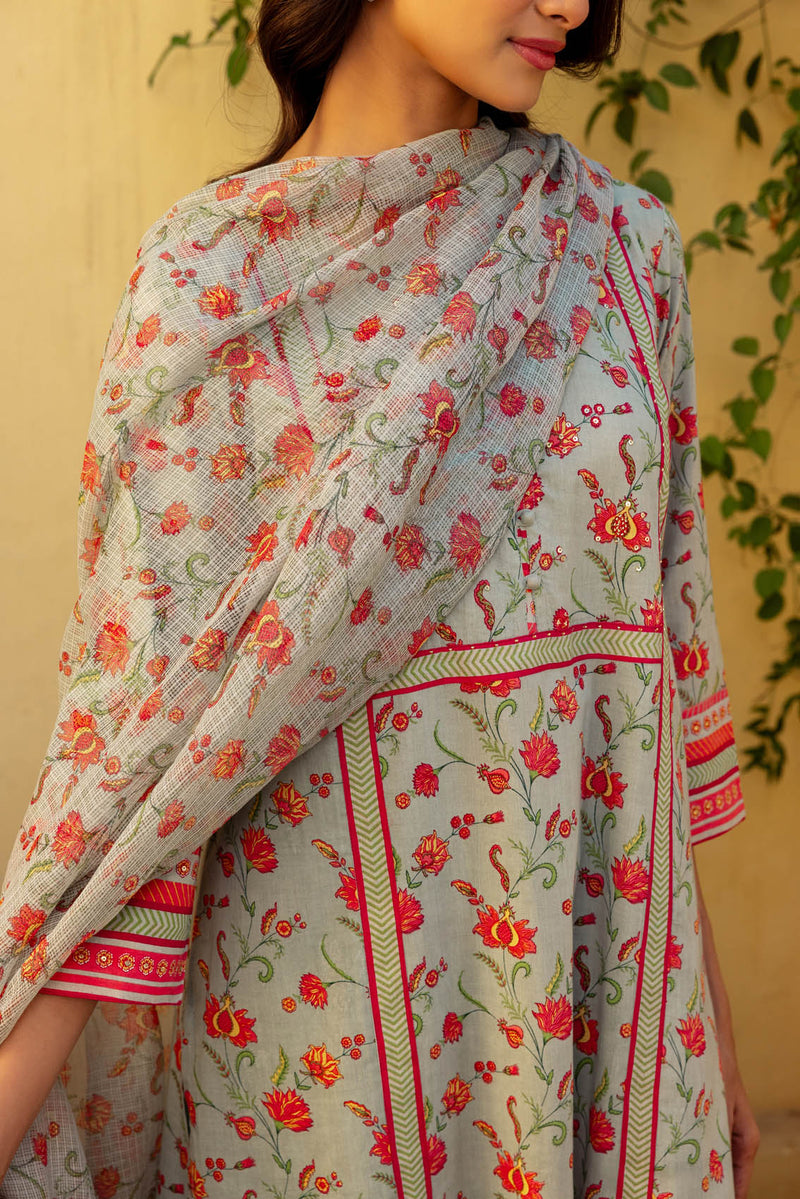 Agate Yoke Kurta