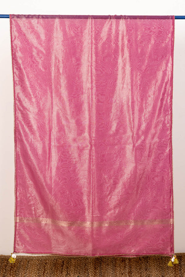 Pink Tissue Dupatta