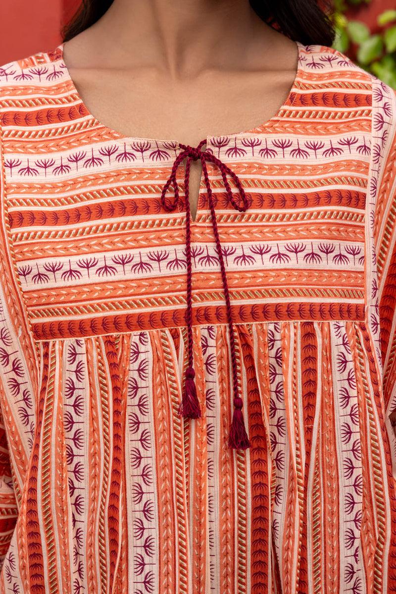 Peach Anti-Fit Top