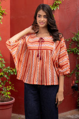 Peach Anti-Fit Top